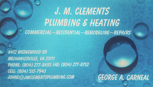 J. M. Clements Plumbing and Heating